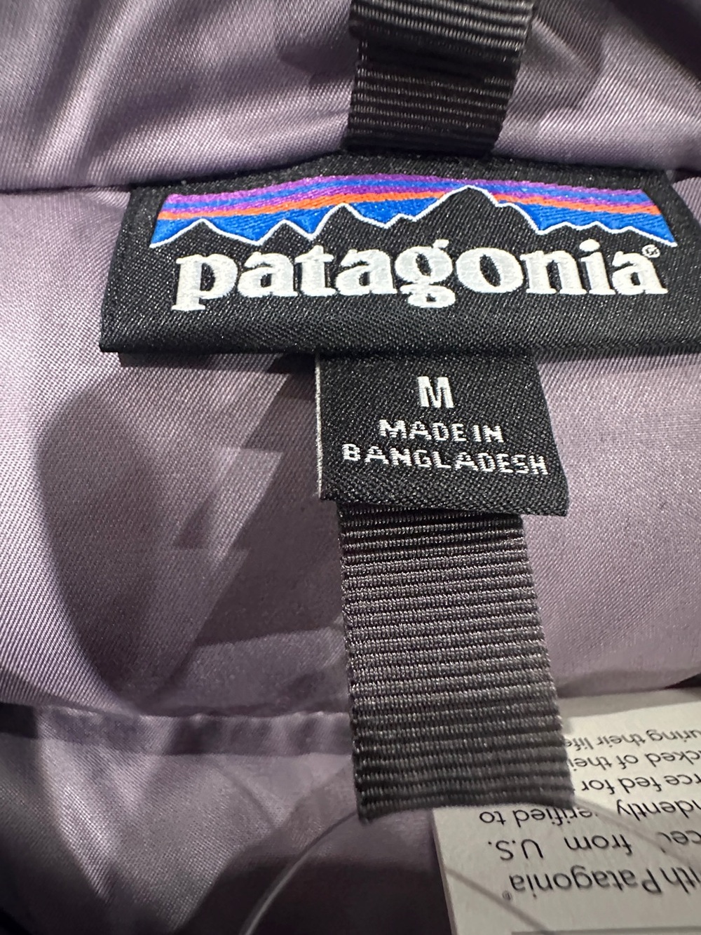 Patagonia Women’s Downtown Jacket 100% Traceable Duck Down Size M NWT - Picture 5 of 8